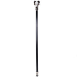 PACIFIC GIFTWARE Ram Horn Skull Baphomet Goat Head Swaggering Cane Cosplay Stick Walking Cane 38L