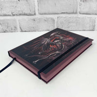 BOTEGA EXCLUSIVE Ruth Thompson Litche Blade Dragon Skeleton Dragon with Embossed Lance Journal