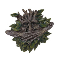 PACIFIC GIFTWARE Greenman See, Hear, Speak No Evil Sculpture Wall Plaques Set of 3