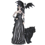 NENE THOMAS Mistress of Lycani with Winged Dragon and Bear Resin Figurine Statue
