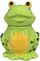 Glossy Ceramic Sculpted Cookie Jar Treat Candy Canister