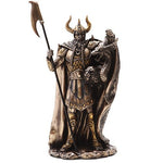 PACIFIC GIFTWARE King Loki Warrior with Dragon Resin Statue Figurine