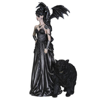 NENE THOMAS Mistress of Lycani with Winged Dragon and Bear Resin Figurine Statue