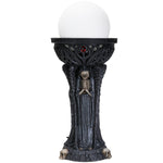 BOTEGA EXCLUSIVE Gothic Fallen Angel of Death Demonic Satan Worshiper Round Orb Table Lamp Decorative Accent