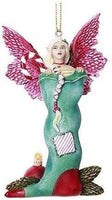 PACIFIC GIFTWARE Stocking Stuffer Fairy Hanging Ornament Amy Brown Holiday Collection Christmas Tree Hanging Ornaments 4 inch