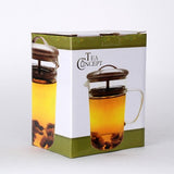 JAPAN COLLECTION 5.75 Inches Tea Concept Simple Brew Loose Leaf  Glass Tea Pot with built in strainer18.5 oz