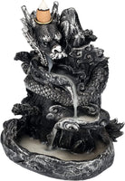 Chinese Dragon Backflow Burner Resin Figurine