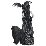 NENE THOMAS Mistress of Lycani with Winged Dragon and Bear Resin Figurine Statue
