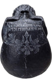 SUMMIT COLLECTION Black Ouija Skull Spirit Paranormal Black Magic Halloween Decorative Sculpture Collectible 8 inch L