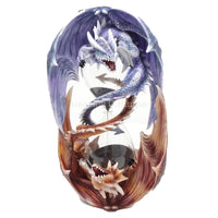 Anne Stokes Age of Dragon Two Dragon Hourglass Tabletop 5 Minutes Sand Timer