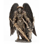 PACIFIC GIFTWARE St. Michael and The Dragon Archangel Statue Saint