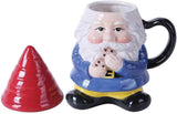 PACIFIC GIFTWARE Ceramic Cute Mr Gnome Lidded Mug