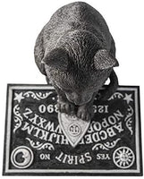 PACIFIC GIFTWARE Black Cat with Spirit Board Ouija Figurine Statue Home Decor