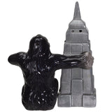 PACIFIC GIFTWARE NY Empire State Building with Giant King Kong Monster Ceramic Salt and Pepper Shakers Set