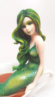 Amy Brown Art Original Mermaid Blend Fantasy Art Figurine Collectible 4.5 inch