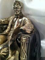 PACIFIC GIFTWARE 8.13 Inch Abraham Lincoln Washington DC Memorial Statue Figurine