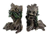 PACIFIC GIFTWARE Beautiful Green Man Greenman Decorative Bookends Tree Man