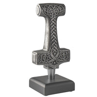 PACIFIC GIFTWARE Norse Mythology Thor Hammer Sculpture Figurine Beer Tap Handle