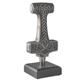 PACIFIC GIFTWARE Norse Mythology Thor Hammer Sculpture Figurine Beer Tap Handle