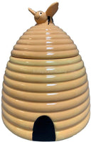 Glossy Ceramic Sculpted Cookie Jar Treat Candy Canister