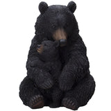 PACIFIC GIFTWARE Realistic Black Bear with Cub Figurine Statue