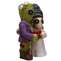 PACIFIC GIFTWARE Pinhead Monsters Immortal Love Frankenstein & His Bride