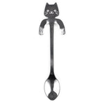 JAPAN COLLECTION Silver 4.5 inches Long Handle Mixing Stirring Tea Spoon