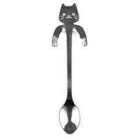 JAPAN COLLECTION Silver 4.5 inches Long Handle Mixing Stirring Tea Spoon