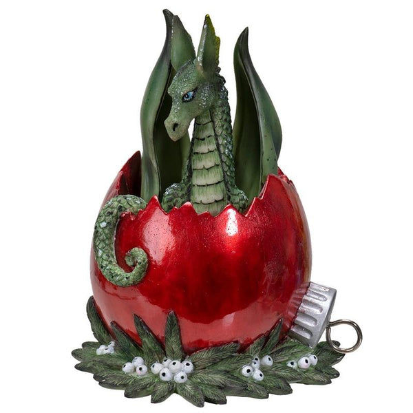 Amy Brown Art Holiday Mischieef Fantasy Dragon Christmas Fairy Collection Resin Figurine