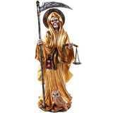 Santa Muerte Saint of Holy Death Standing Religious Statue 10 Inch