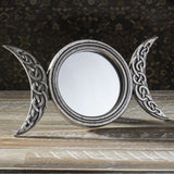ALCHEMY ENGLAND DESIGN Triple Moon Figurine Mirror