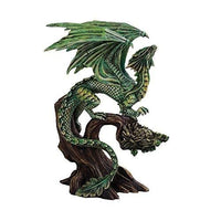 Forest Wyrmling Tree Adult Dragon and Baby by Anne Stokes Age of Dragons Collection Nest