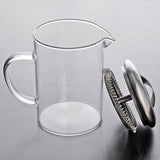 JAPAN COLLECTION 5.75 Inches Tea Concept Simple Brew Loose Leaf  Glass Tea Pot with built in strainer18.5 oz