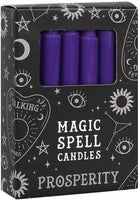 "Prosperity" Purple Magic Spell Candles- Pack of 12