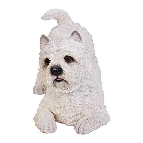 PACIFIC GIFTWARE Large Size West Highland White Terrier Decorative Resin Figurine