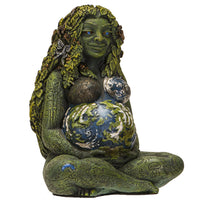 PACIFIC GIFTWARE Small Millennial Gaia Figurine by Oberon Zell