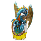 STANLEY MORRISON Fantasy Whiskey Dragon Collectible Figurine by Stanley Morrison 6.25"H