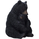 PACIFIC GIFTWARE Realistic Black Bear with Cub Figurine Statue