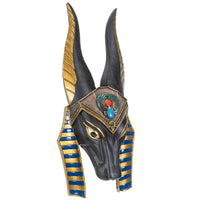 PACIFIC GIFTWARE Anubis Jackal Headed God of Underworld Wall Plaque 10 Inches Sculptural Wall Decorative Accent