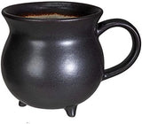 PACIFIC GIFTWARE Moon Magic Witch Cauldron Glazing Ceramic Porcelain Coffee Mug Soup Bowl