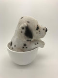PACIFIC GIFTWARE Adorable Teacup Pet Pals Puppy Collectible Figurine 5.75 Inches (Yorkie)