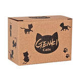 JAPAN COLLECTION Genki Cat Black Sora Salt and Pepper Shakers Ceramic Dispenser