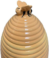 Glossy Ceramic Sculpted Cookie Jar Treat Candy Canister