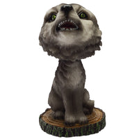 PACIFIC GIFTWARE Howling Wolf Bobble Head Resin Figurine