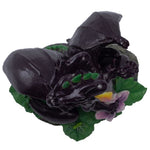 PACIFIC GIFTWARE Garden Dragon Eggplant Sculpture Home Decor Gift