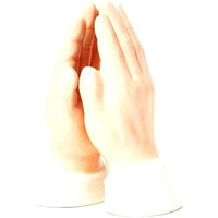 PACIFIC GIFTWARE Praying Hands Say Your Blessings Salt and Pepper Magnetized Shaker Set