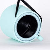 JAPAN COLLECTION Light Green Cast Iron Teapot With Wood Lid and Stainless Steel Infuser