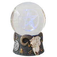 PACIFIC GIFTWARE Sigil of Baphomet LED Gazing Ball